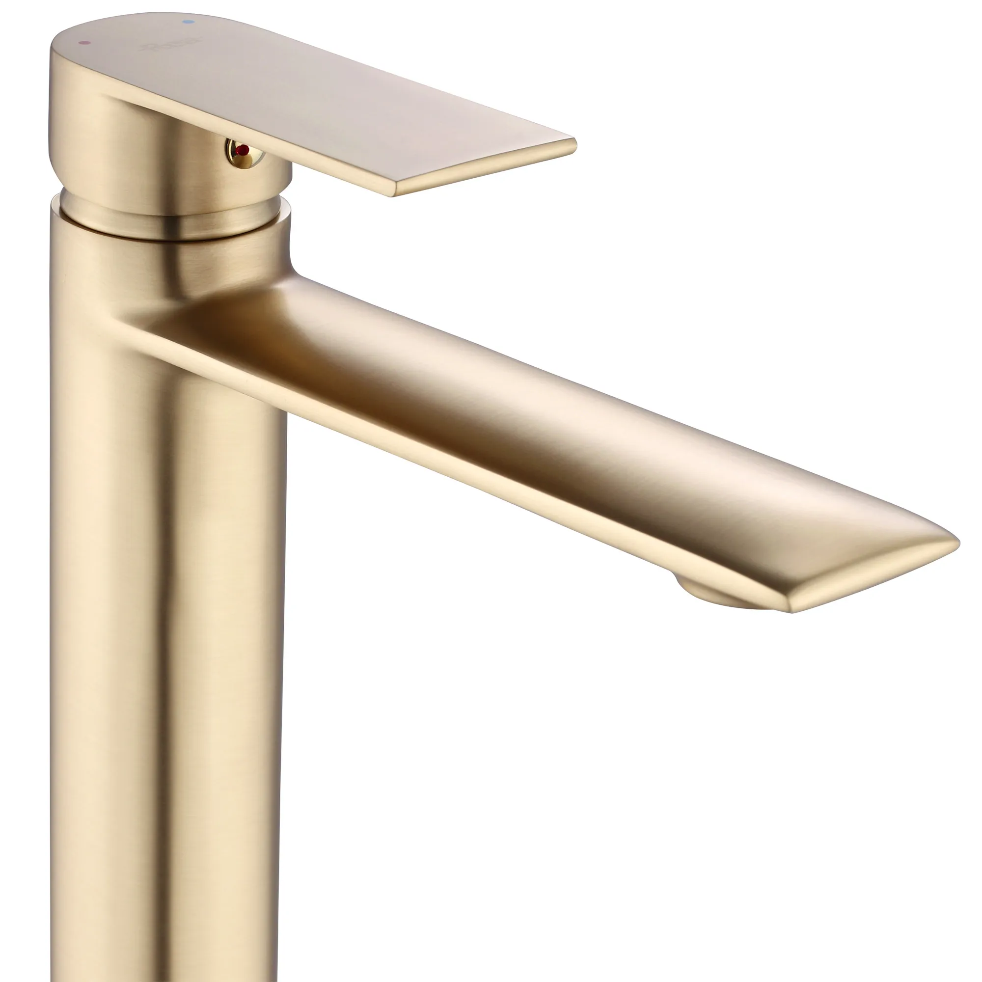 Baterie lavoar culoare auriu periat înălțime 29 cm material alamă model Veneta Brushed Gold High [3]
