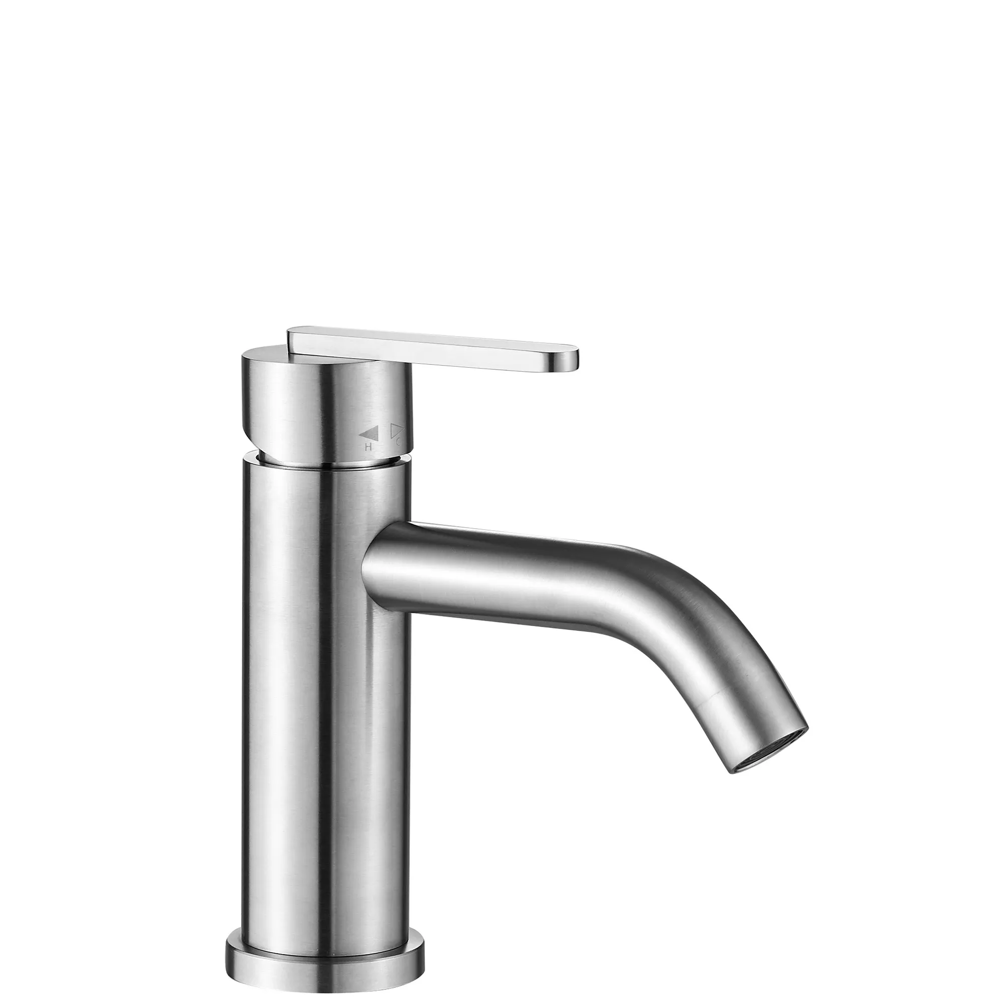 Baterie lavoar culoare crom înălțime 17.5 cm model Ontario Brushed Chrome Low [2]