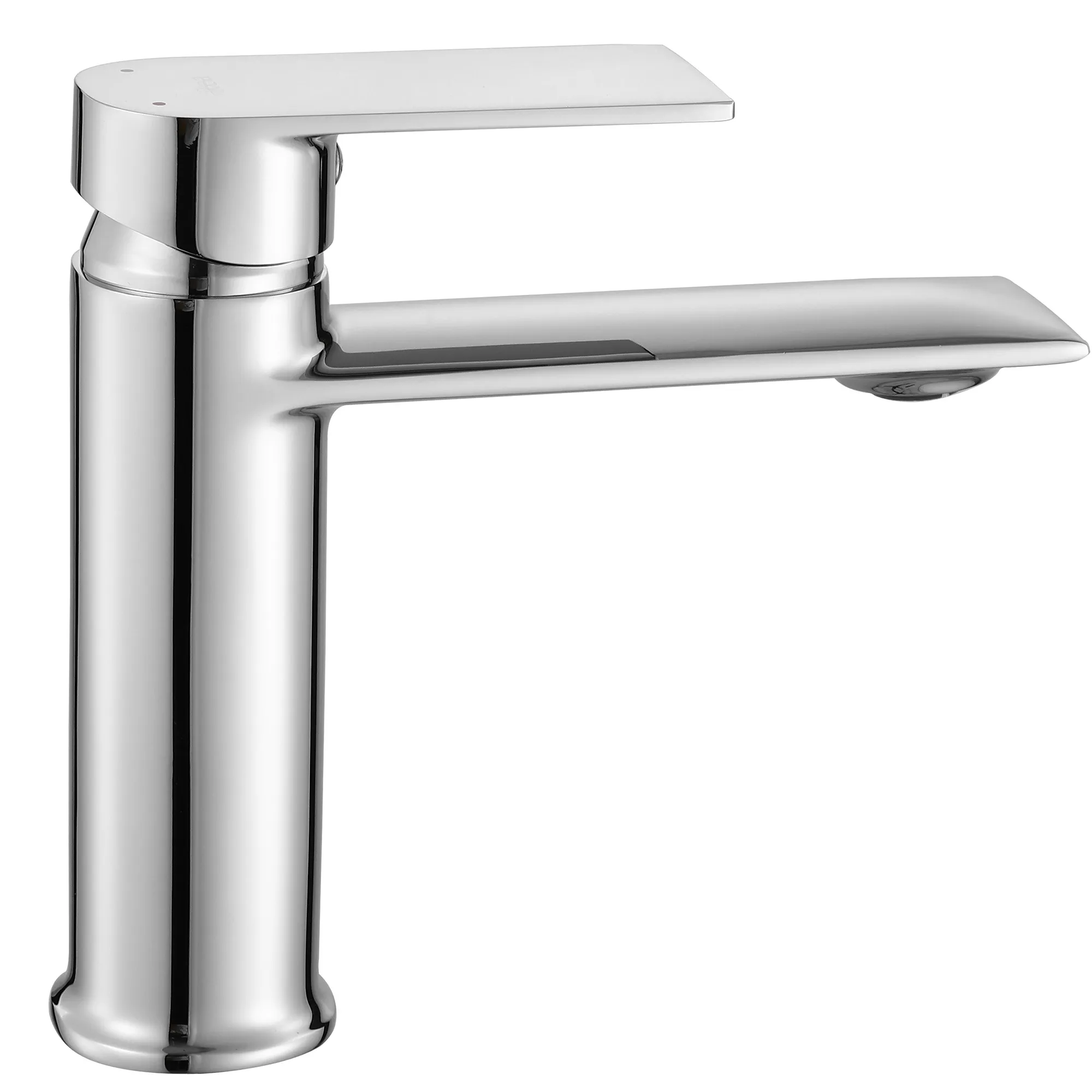 Baterie lavoar culoare crom înălțime 16 cm material alamă model Veneta Chrome Low [2]