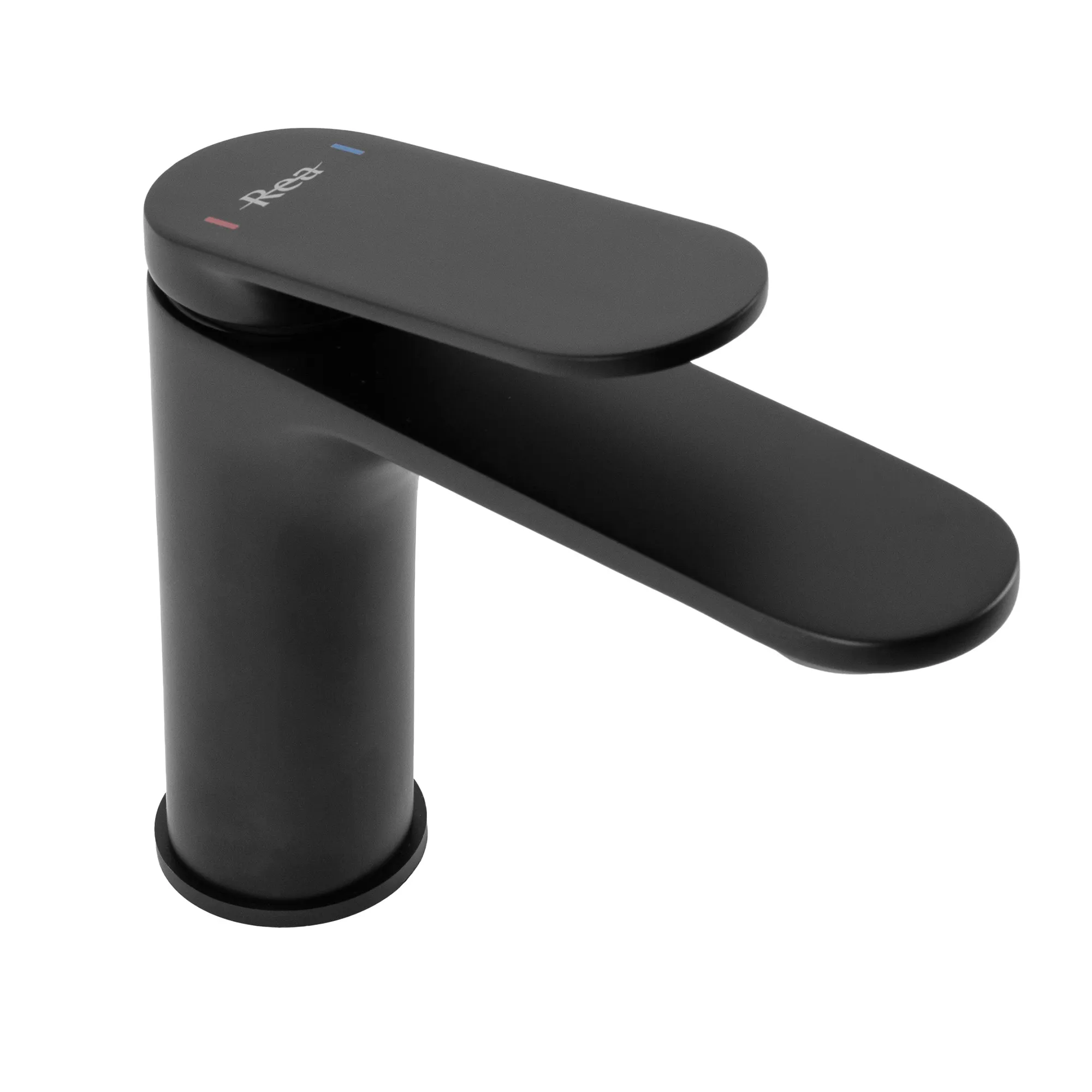Baterie lavoar culoare negru mat înălțime 15 cm material alamă model Marco Black Mat Low [2]