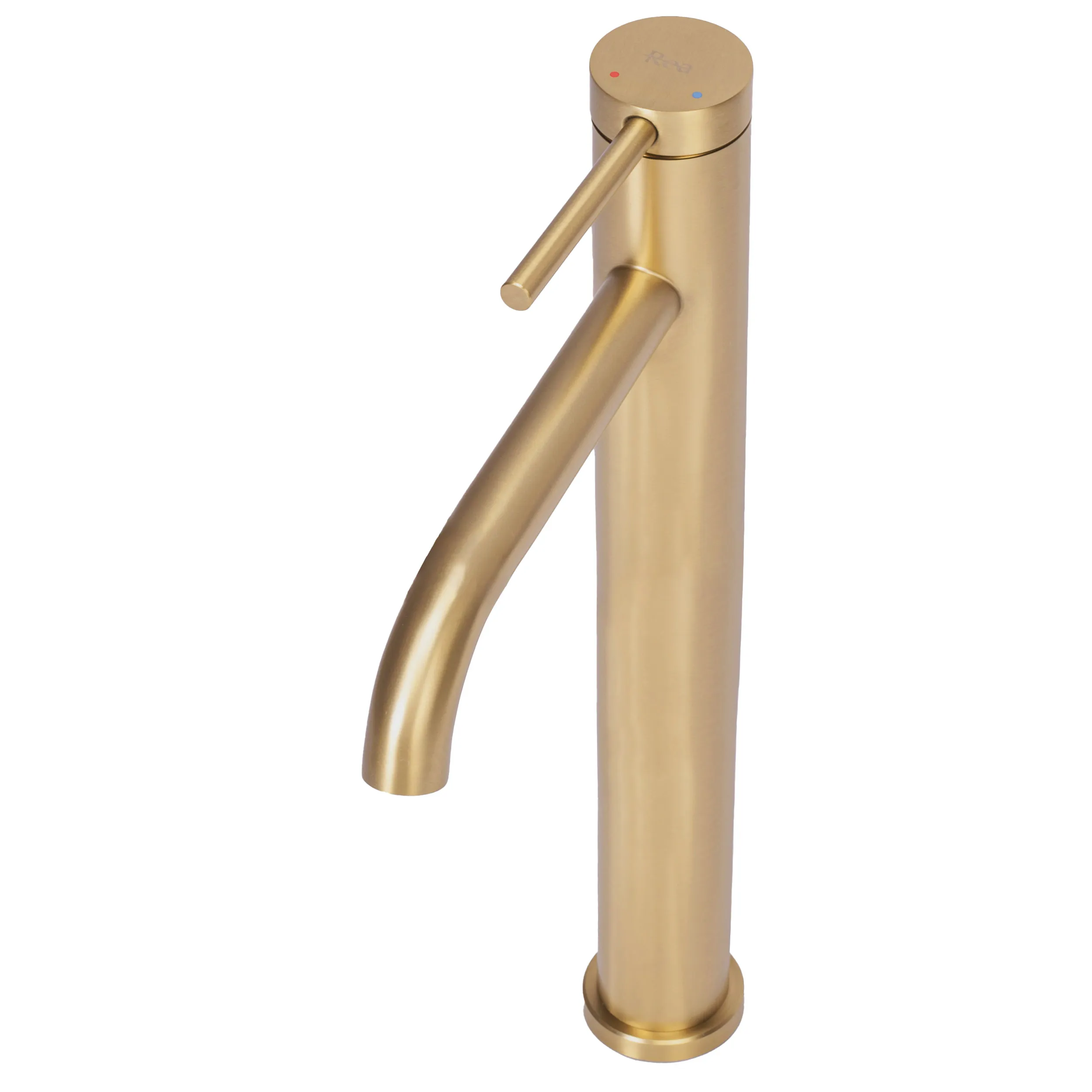 Baterie chiuvetă culoare auriu periat înălțime 29.5 cm material alamă model Clif Gold Brushed High [2]