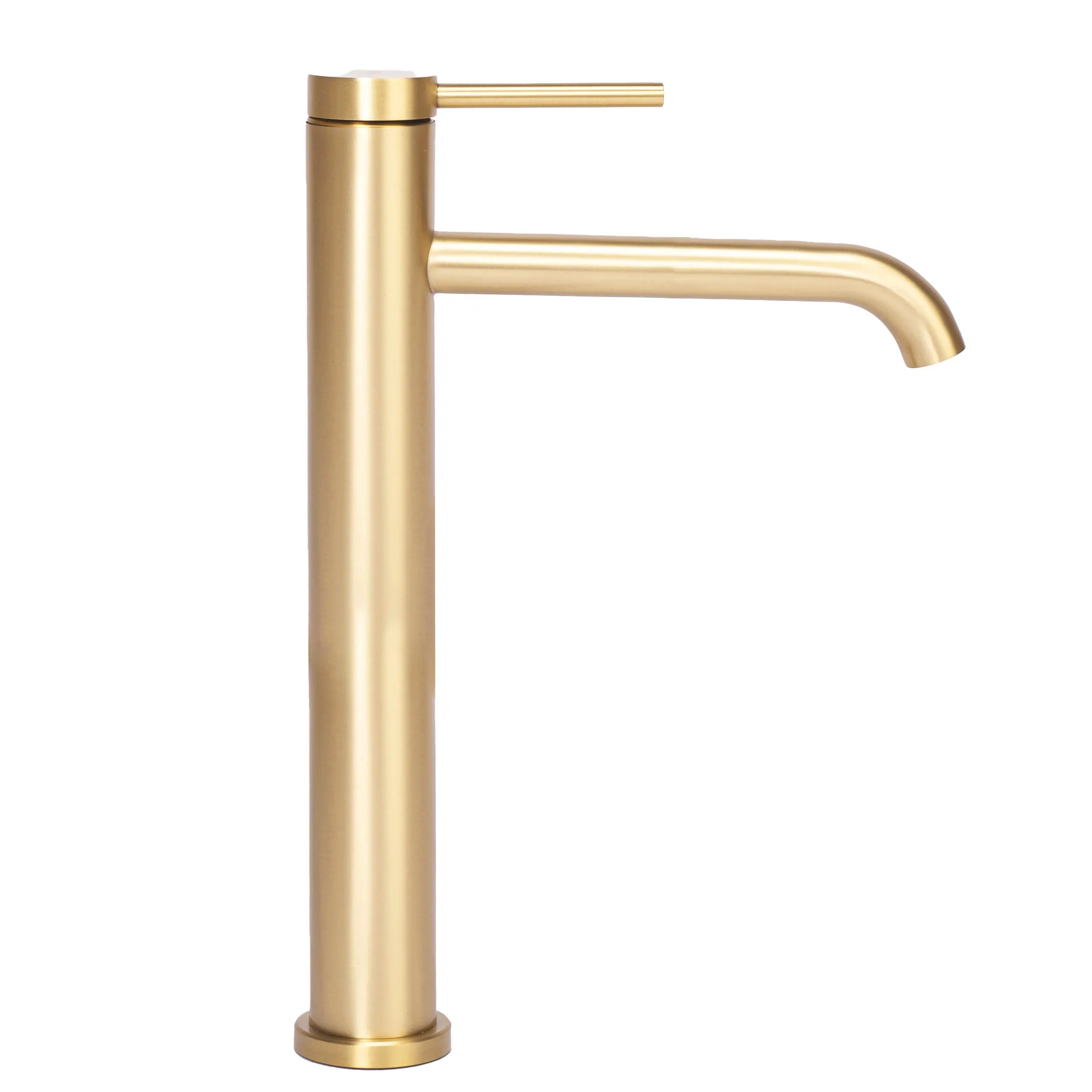 Baterie chiuvetă culoare auriu periat înălțime 29.5 cm material alamă model Clif Gold Brushed High [3]