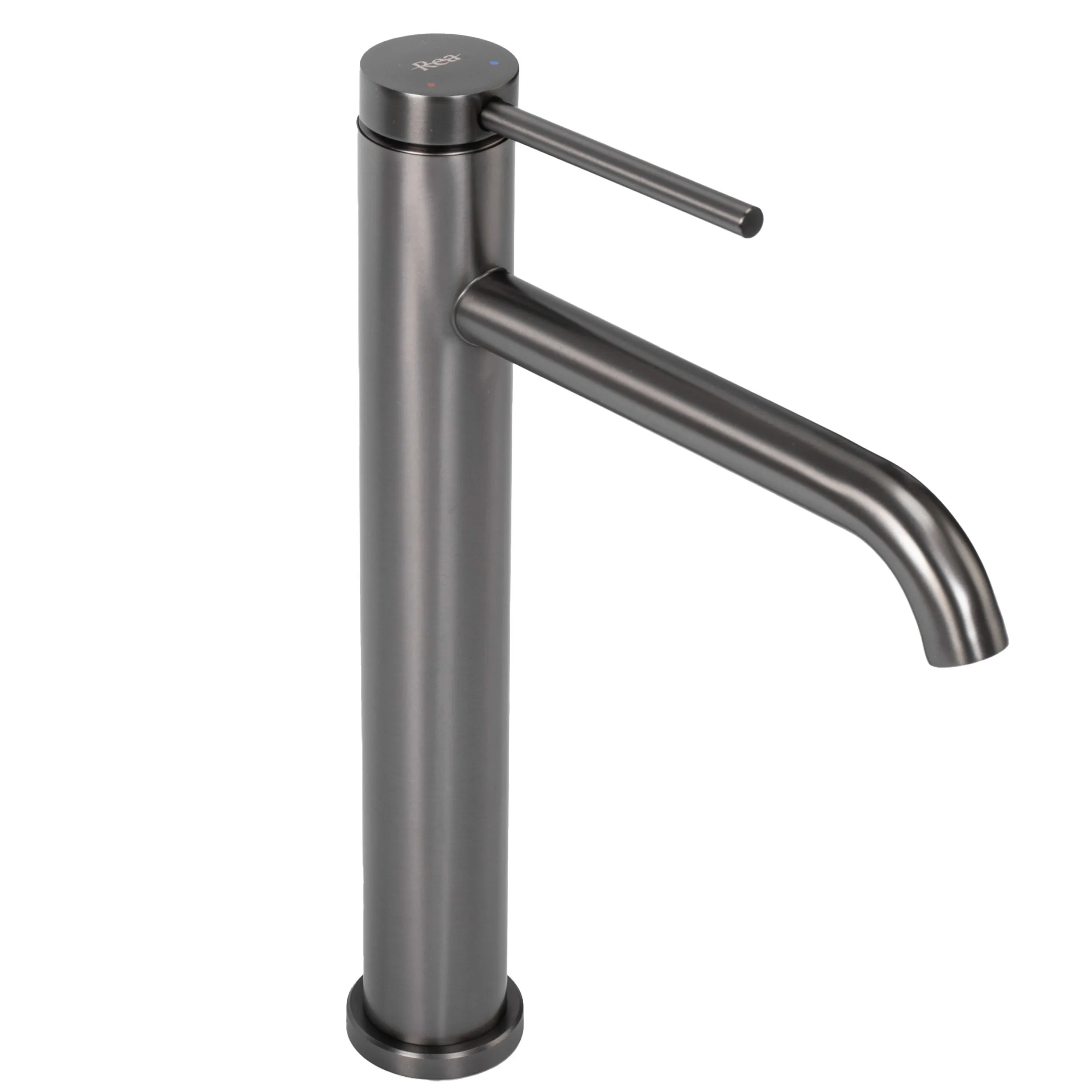 Baterie lavoar culoare titanium înălțime 29.5 cm material alamă model Clif Titanium High [1]