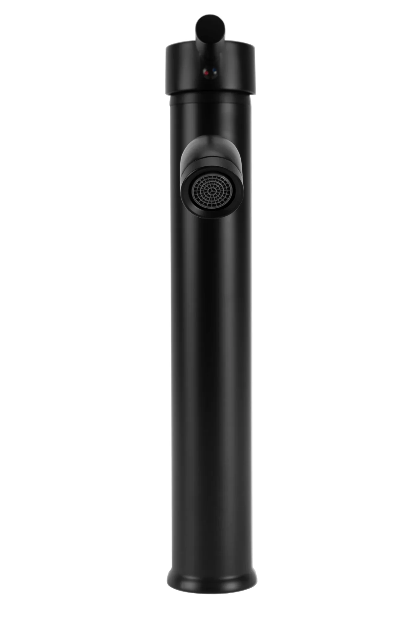 Baterie lavoar culoare neagră înălțime 30.5 cm material alamă model Graf Black [8]