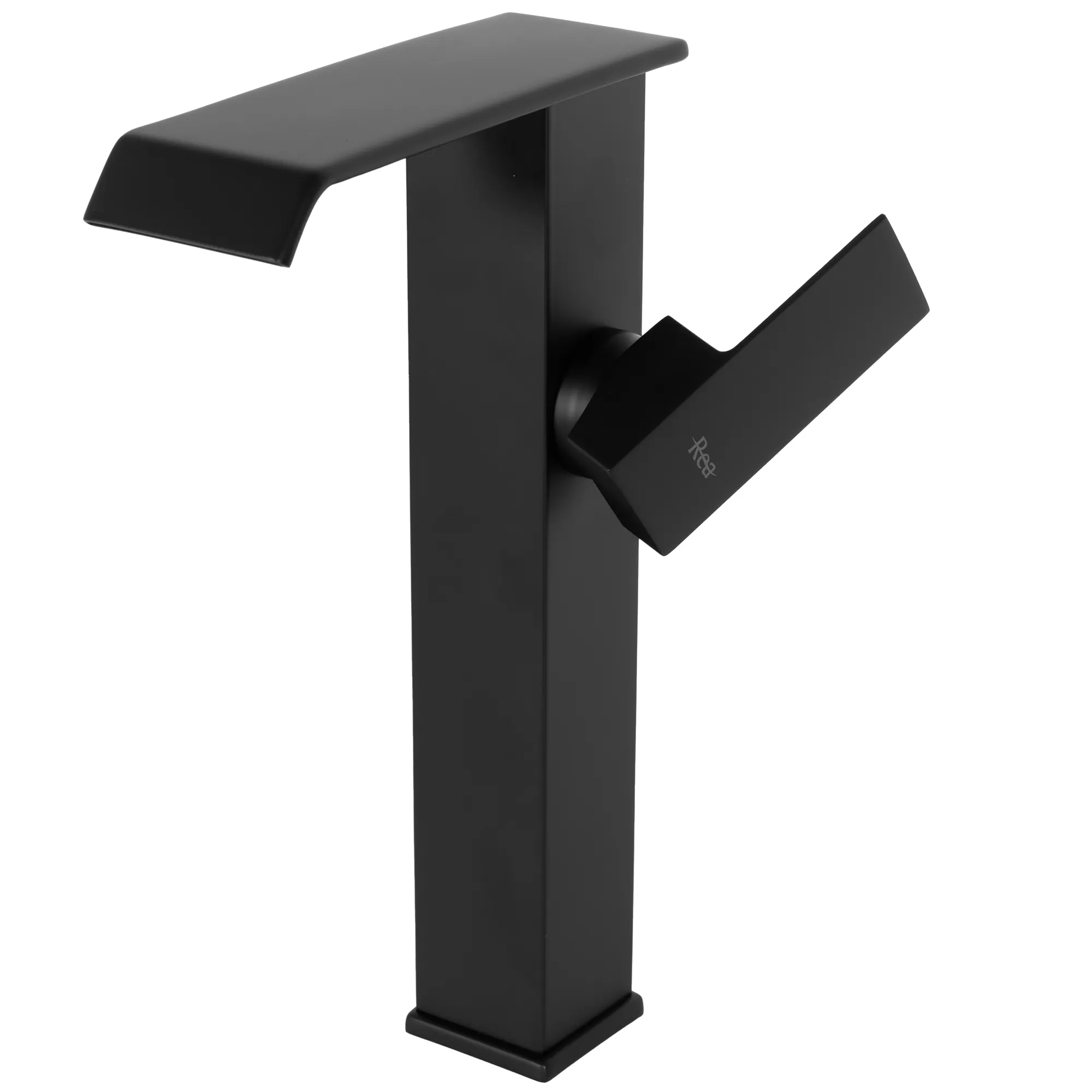 Baterie chiuvetă culoare neagră înălțime 28 cm material alamă model Kent Black [3]