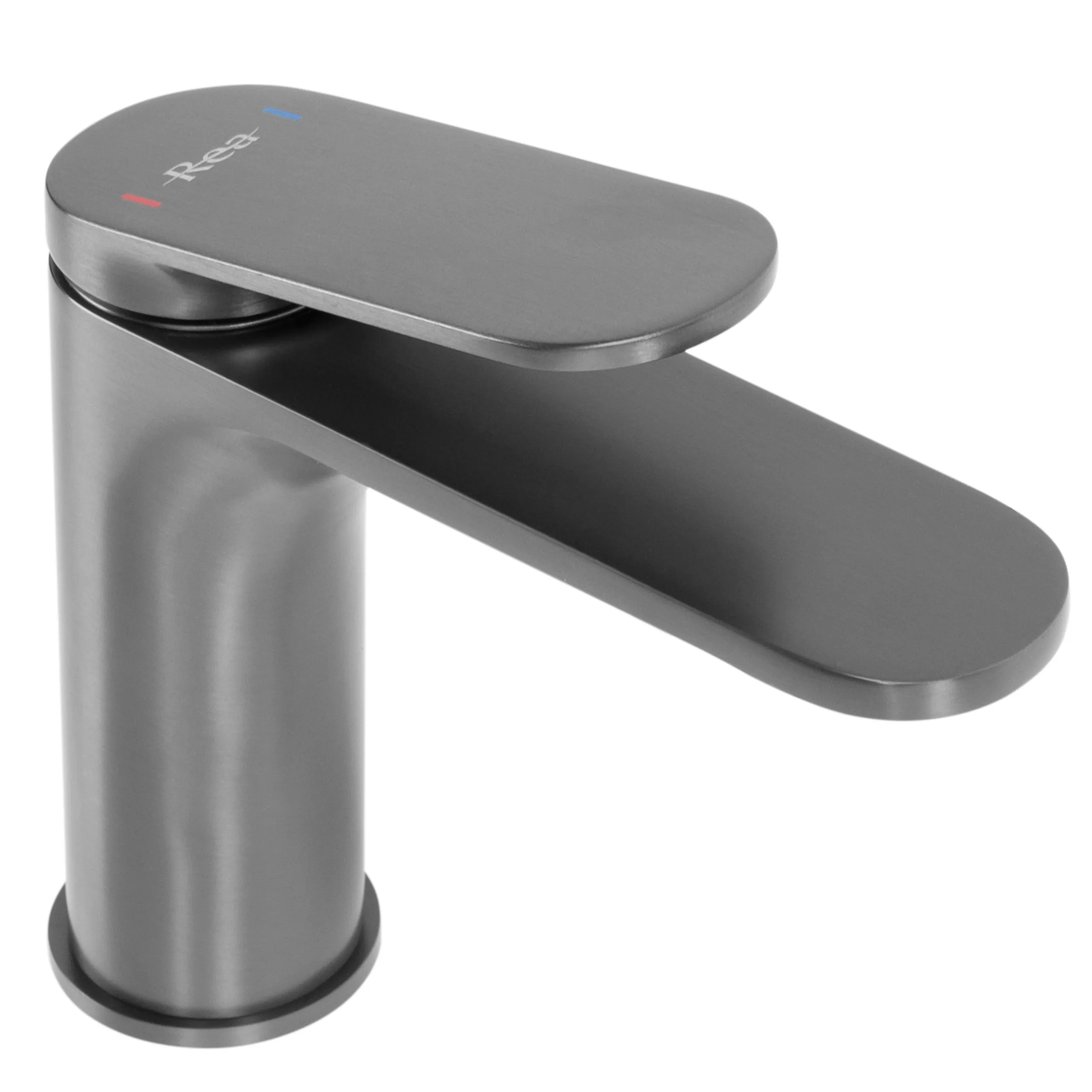 Baterie pentru chiuvetă finisaj titanium înălțime 15 cm model Marco Titanium Low [3]