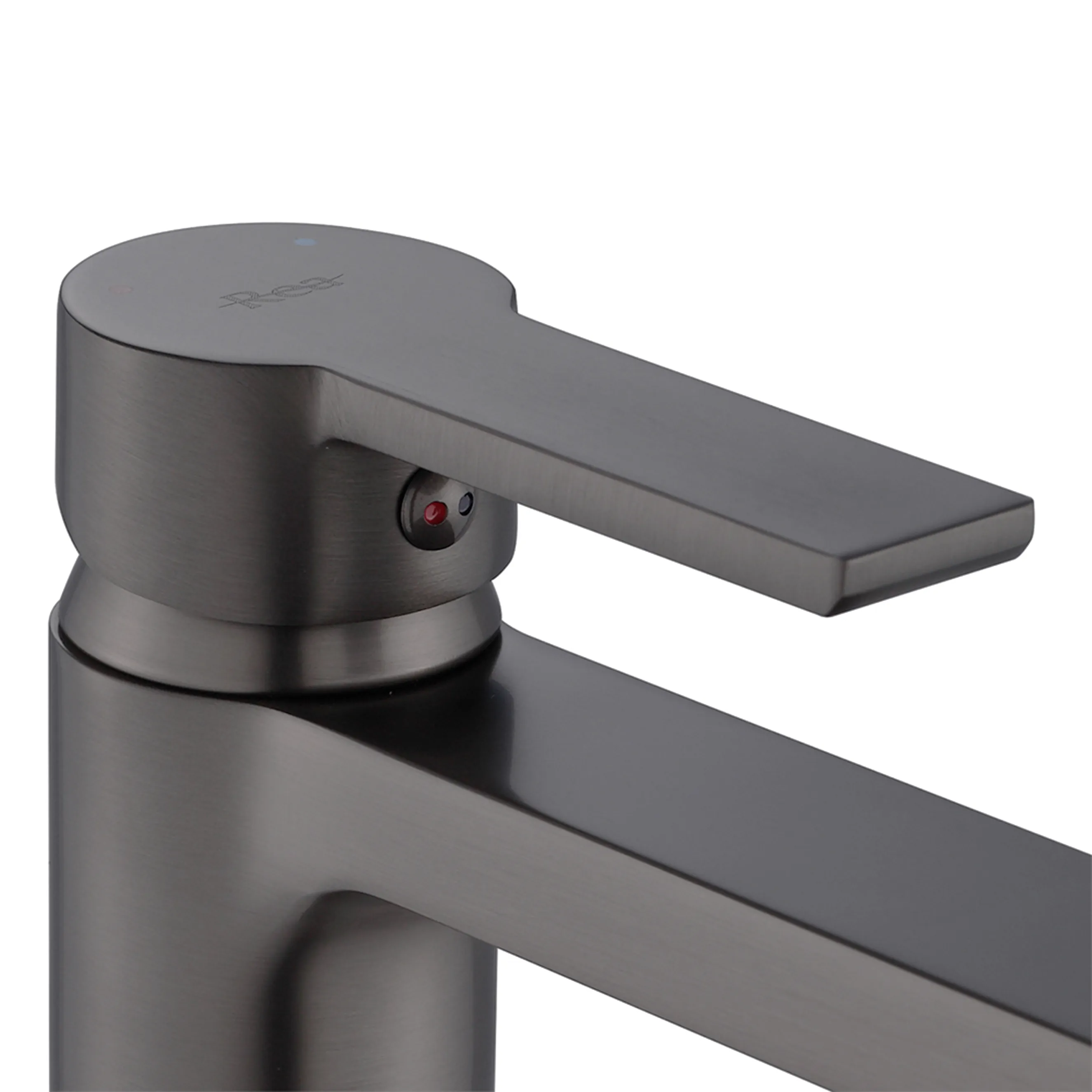 Baterie pentru chiuvetă finisaj titanium înălțime 16 cm model Argus Titanium Low [3]