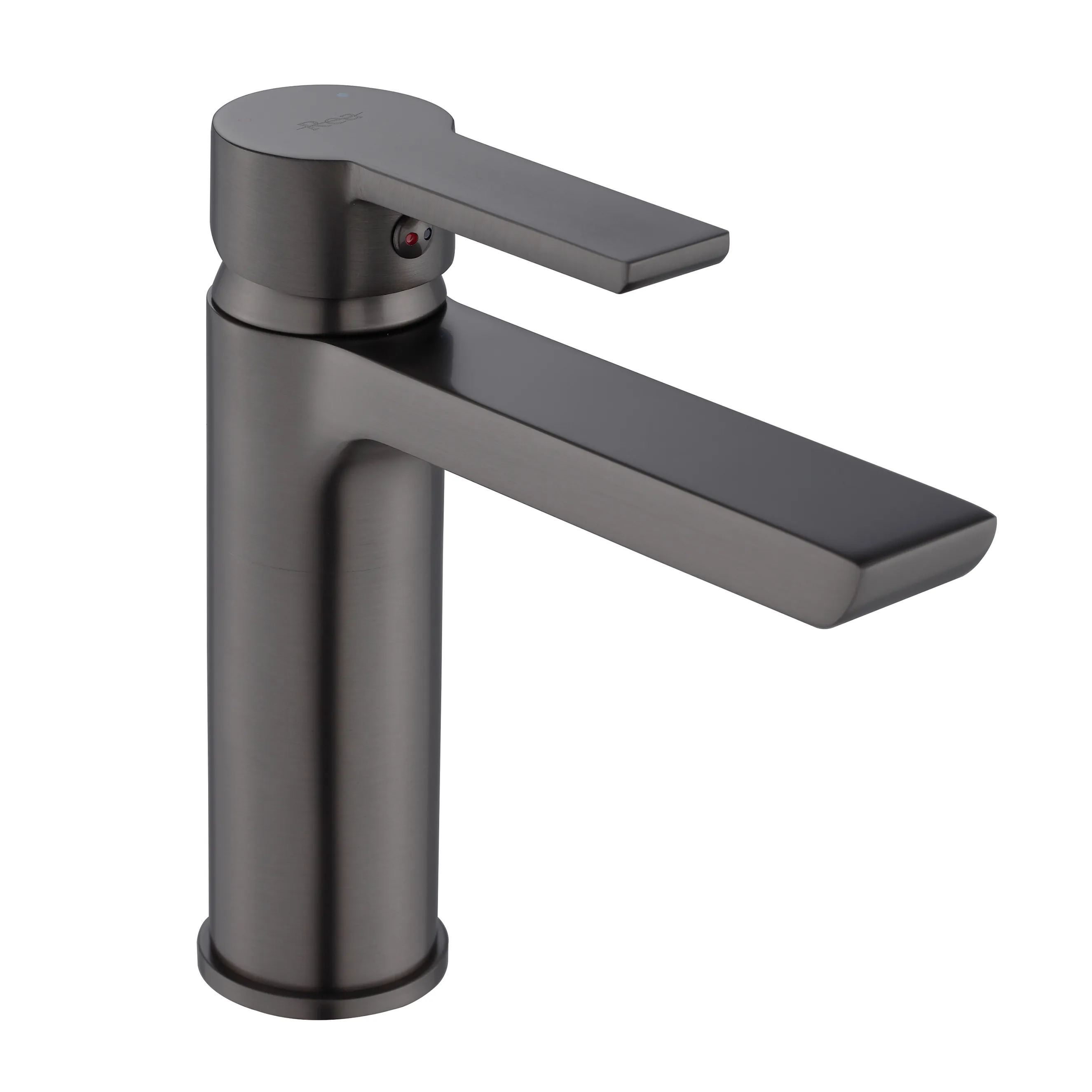 Baterie pentru chiuvetă finisaj titanium înălțime 16 cm model Argus Titanium Low [1]