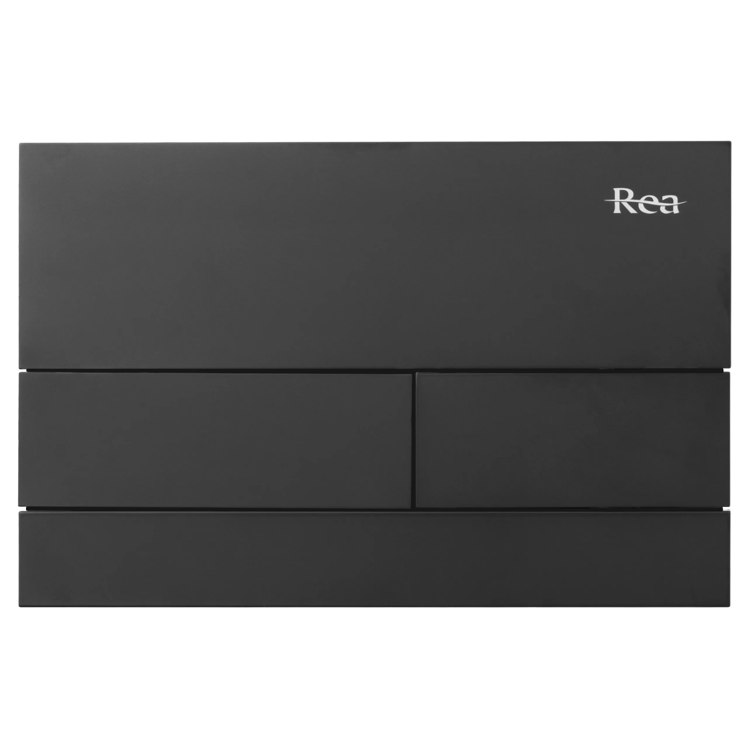 Buton pentru cadru wc încastrat culoare negru mat model clapetă T Black Matt [1]