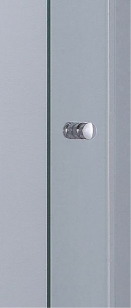 Cabină de duș pliabilă de colț mărime 80x80 cm culoare crom WST04 [4]