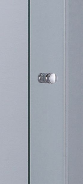 Cabină duș batantă de colț mărime 100x100 cm culoare crom WST 06 [9]