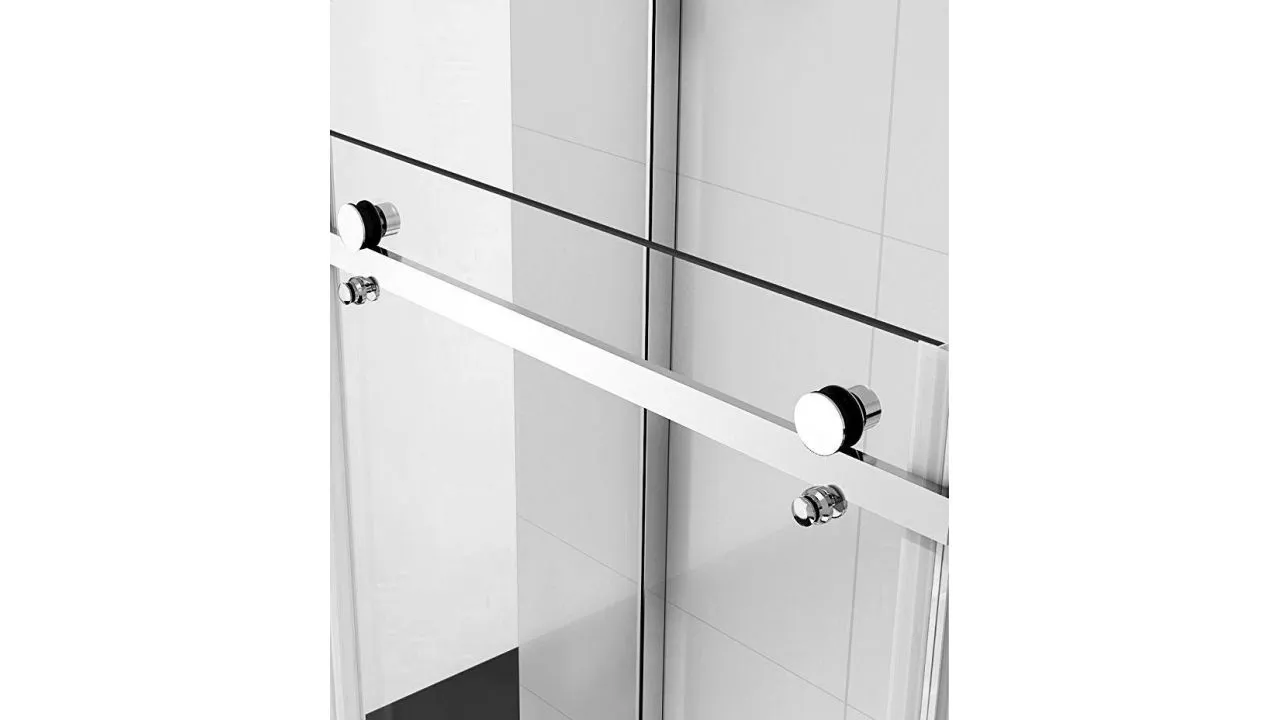 Cabină de duș culisantă de colț mărime 150x100 cm culoare crom model Nixon Chrome Right [4]