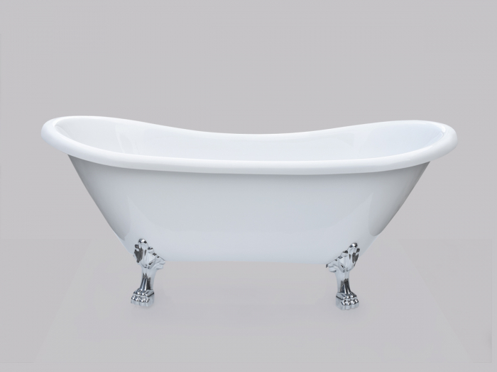 Cadă freestanding formă ovală 175x72x75 cm culoare albă model Anastasia [2]