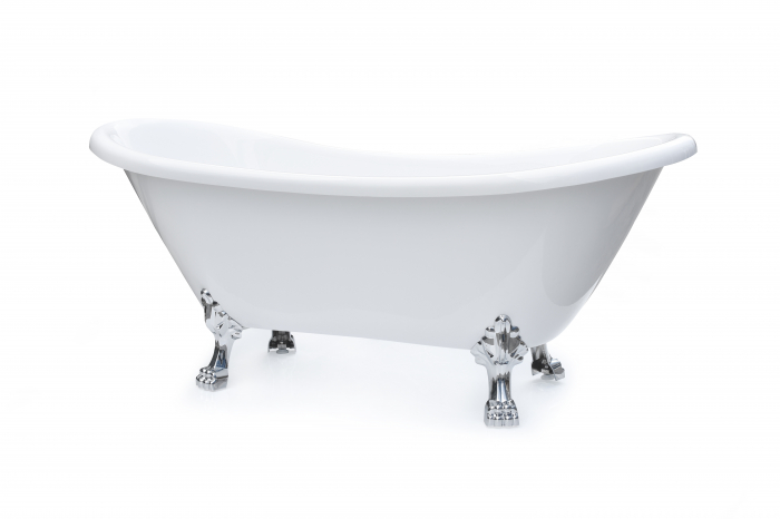 Cadă freestanding formă ovală 175x72x75 cm culoare albă model Anastasia [3]