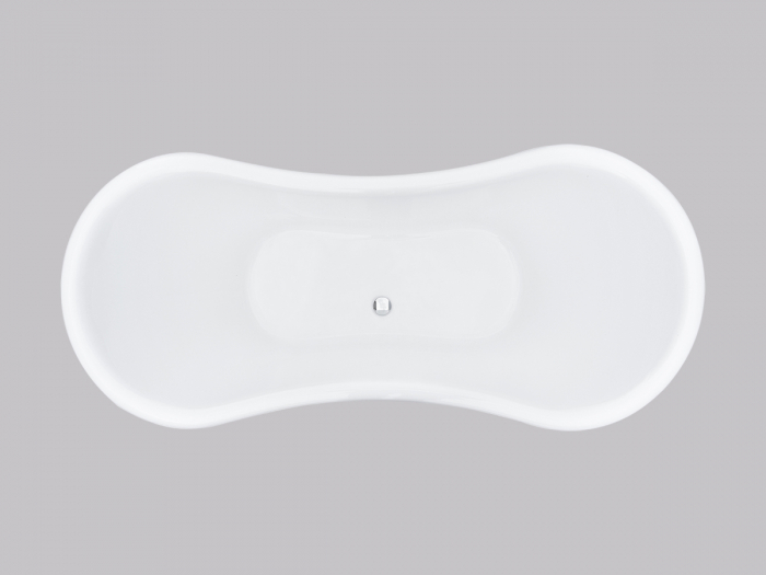 Cadă freestanding formă ovală 175x72x75 cm culoare albă model Anastasia [6]
