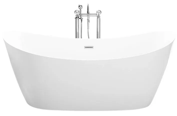 Cadă freestanding formă ovală 170x80x72 cm culoare albă model Ferrano White [6]