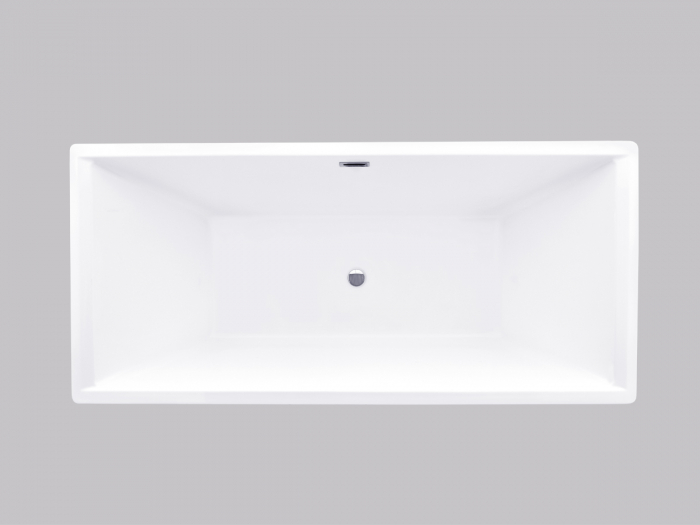 Cadă freestanding formă dreptunghiulară 178x80x58 cm culoare albă model Hanna [7]