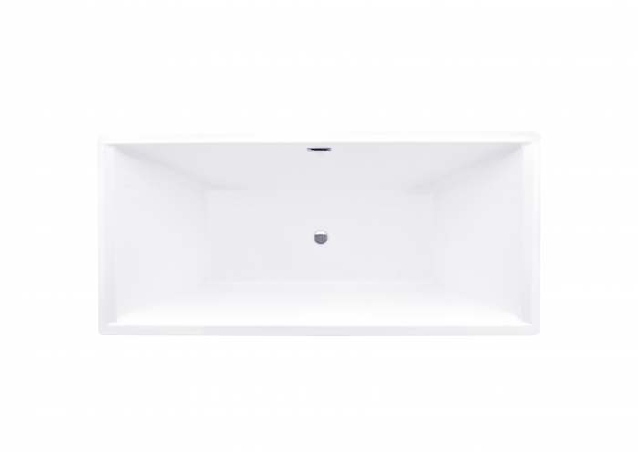 Cadă freestanding formă dreptunghiulară 178x80x58 cm culoare albă model Hanna [6]