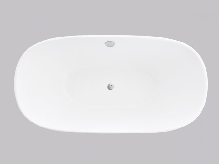 Cadă freestanding formă ovală 171x84x63 cm culoare albă model Natalia [6]