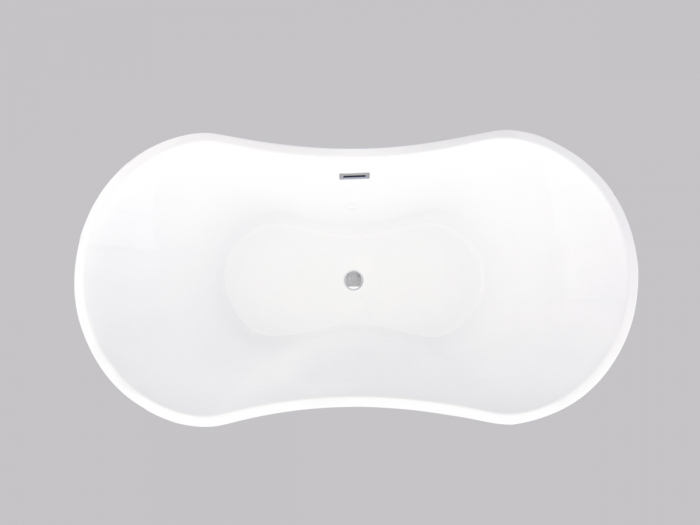 Cadă freestanding formă ovală 170x84x58 cm culoare albă model Ramona [6]