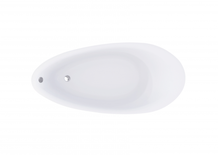 Cadă freestanding formă ovală 175x83x65 cm culoare albă model Sarah [4]