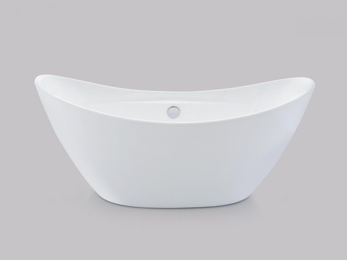 Cadă freestanding formă ovală 170x78x75 cm culoare albă model Selena [2]