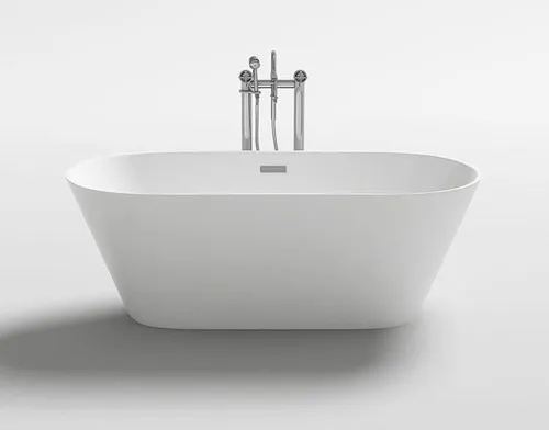 Cadă freestanding formă ovală 170x80x59 cm culoare albă model Silvano [2]