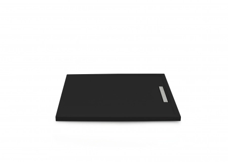 Cădiță duș din acril sanitar mărime 80x100 cm culoare neagră formă dreptunghiulară model Dalia Black [3]