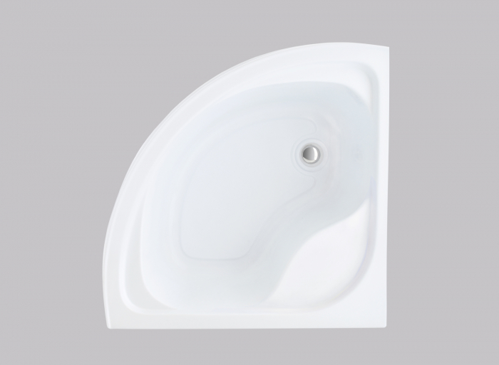 Cădiță duș din acril sanitar mărime 90x90 cm culoare albă formă pătrată model Deea White [7]
