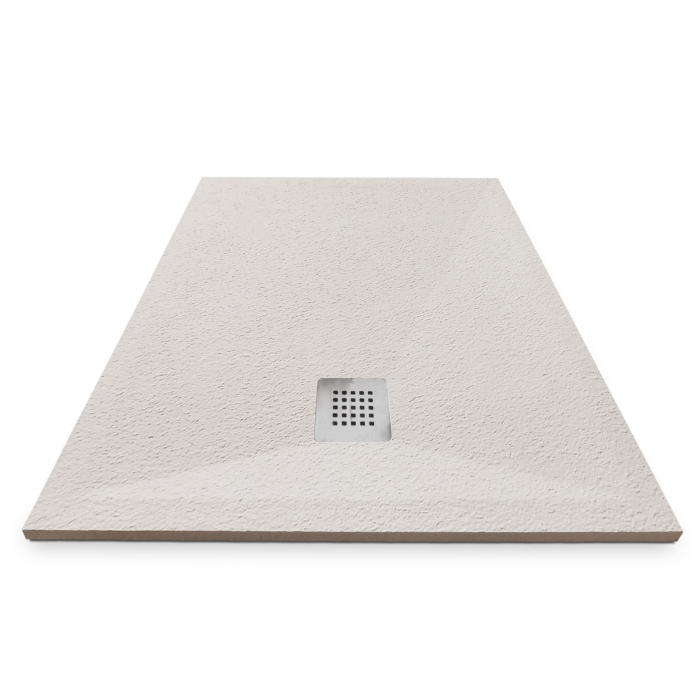 Cădiță duș 80x80 cm formă pătrată culoare crem din compozit Eliza Cream [3]