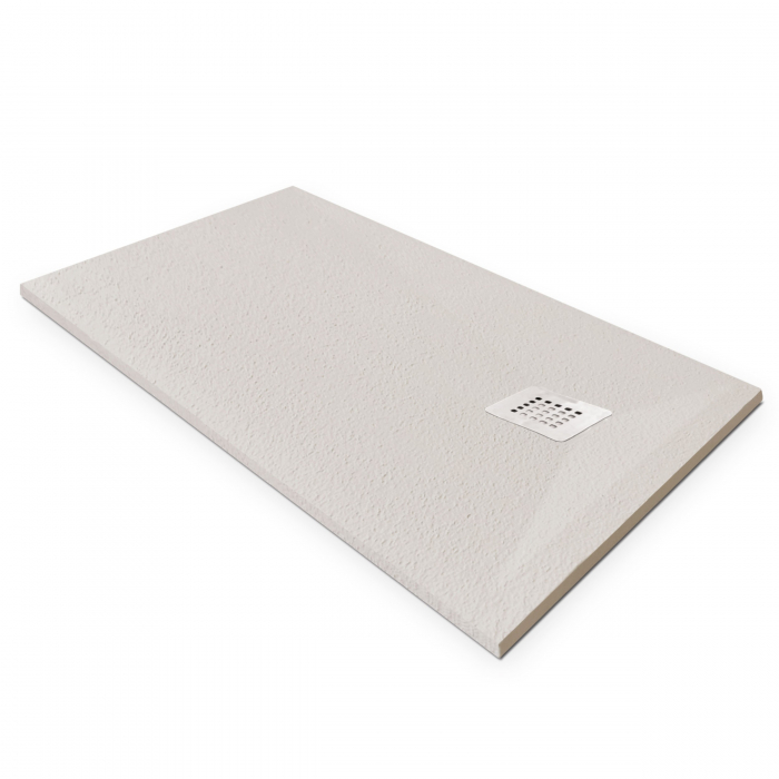 Cădiță duș 70x120 cm formă dreptunghiulară culoare crem din compozit Eliza Cream [4]