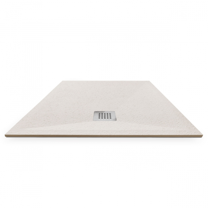 Cădiță duș 70x140 cm formă dreptunghiulară culoare crem din compozit Eliza Cream [3]