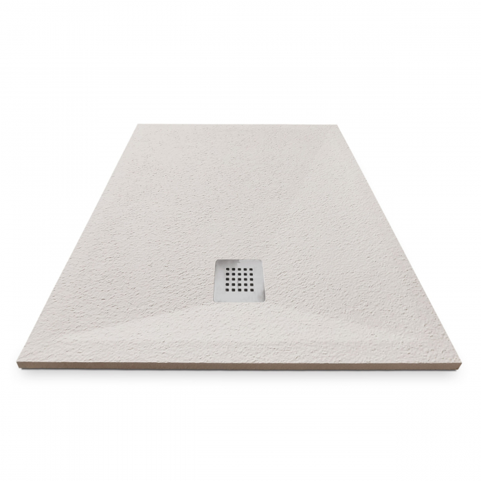 Cădiță duș 90x90 cm formă pătrată culoare crem din compozit Eliza Cream [3]
