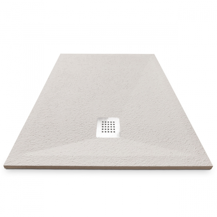 Cădiță duș 90x120 cm formă dreptunghiulară culoare crem din compozit Eliza Cream [3]