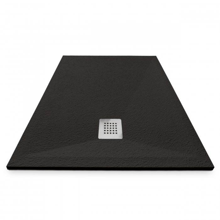 Cădiță duș din compozit 70x120 cm formă dreptunghiulară culoare neagră Eliza Black [3]