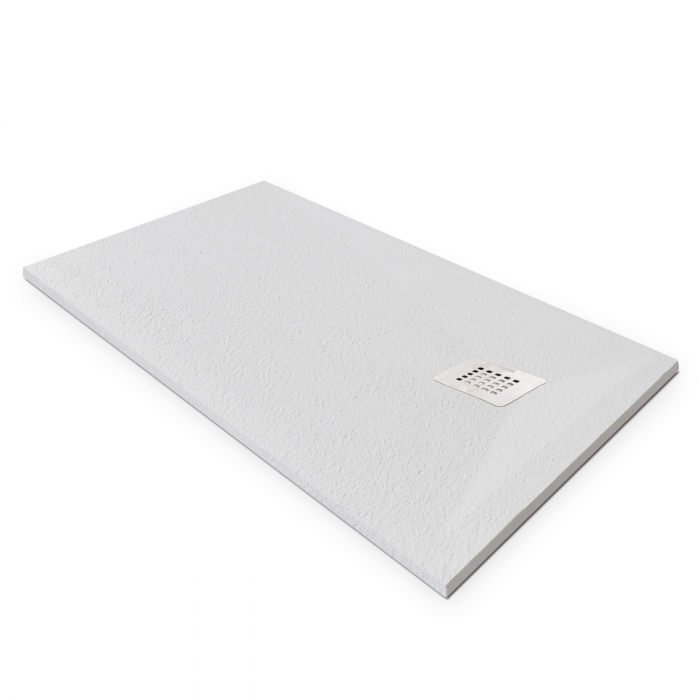 Cădiță duș 90x140 cm formă dreptunghiulară culoare albă din compozit Eliza White [4]