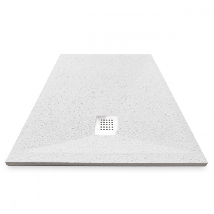 Cădiță duș mărime 70x90 cm culoare alb mat formă dreptunghiulară din compozit model Eliza White [3]