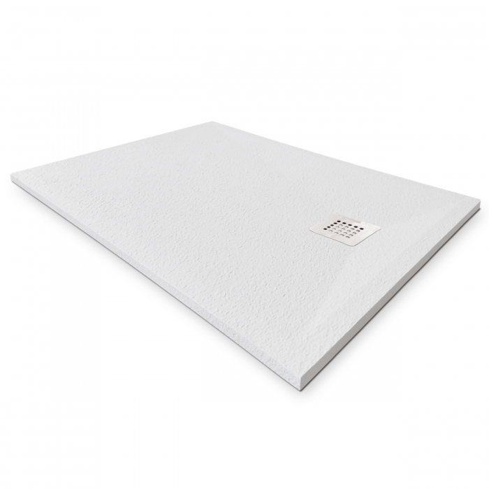 Cădiță de duș din compozit mărime 70x100 cm culoare albă formă dreptunghiulară model Eliza White [4]