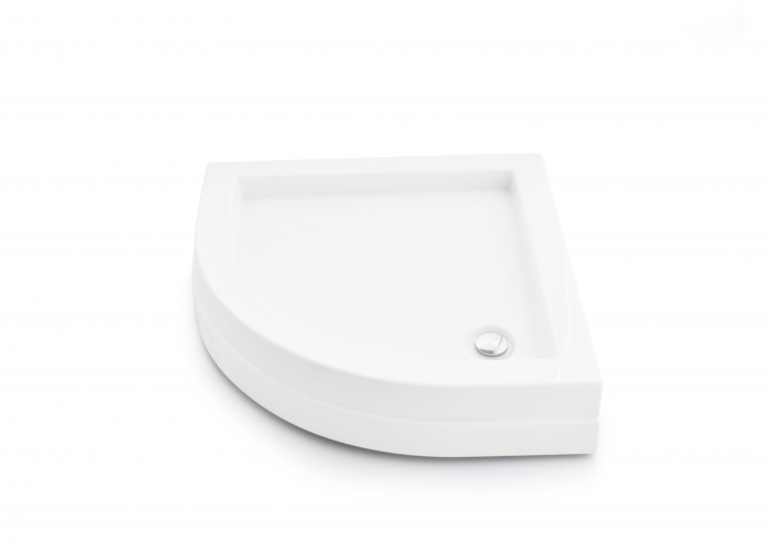 Cădiță duș din acril sanitar mărime 90x90 cm culoare albă formă pătrată model Ema White [4]