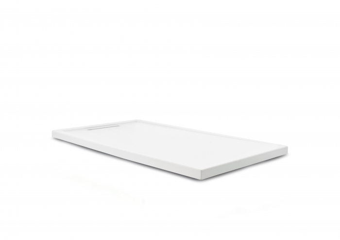 Cădiță de duș din acril sanitar mărime 80x140 cm culoare albă formă dreptunghiulară model Iris White [4]