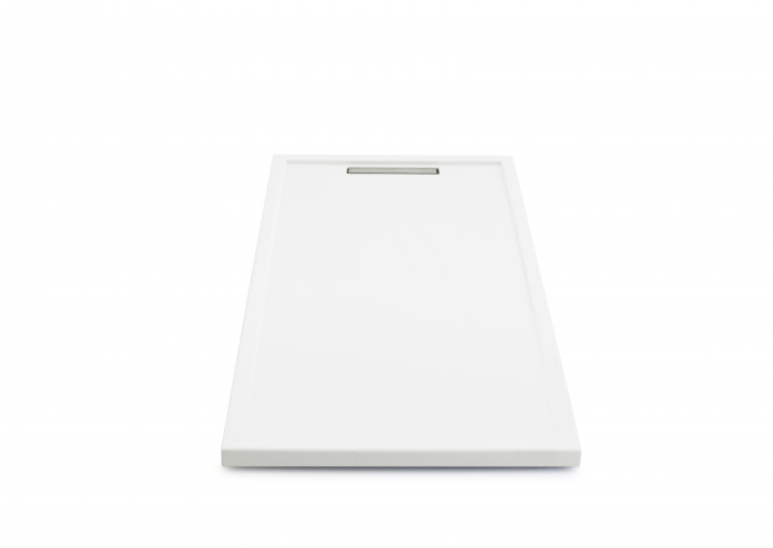Cădiță de duș din acril sanitar mărime 80x140 cm culoare albă formă dreptunghiulară model Iris White [5]