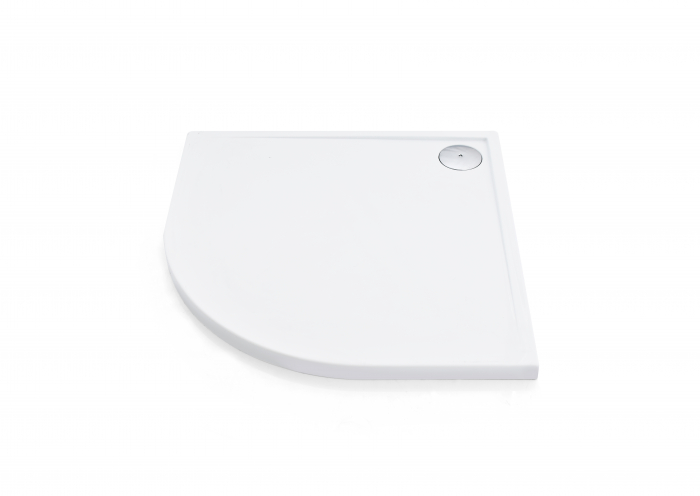 Cădiță de duș din acril sanitar mărime 90x90 cm culoare albă formă pătrată model Semi White [4]