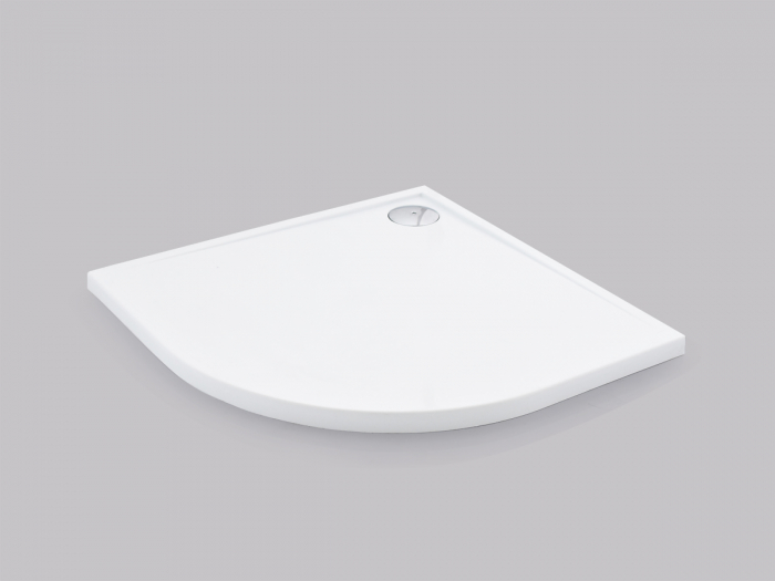 Cădiță de duș din acril sanitar mărime 90x90 cm culoare albă formă pătrată model Semi White [3]