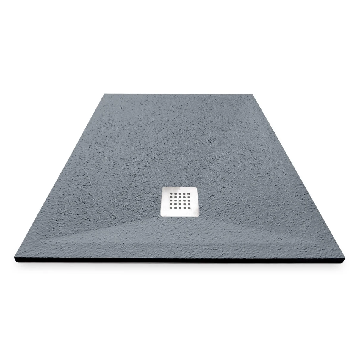 Cădiță duș 70x90 cm formă dreptunghiulară culoare gri din compozit Eliza Grey [4]