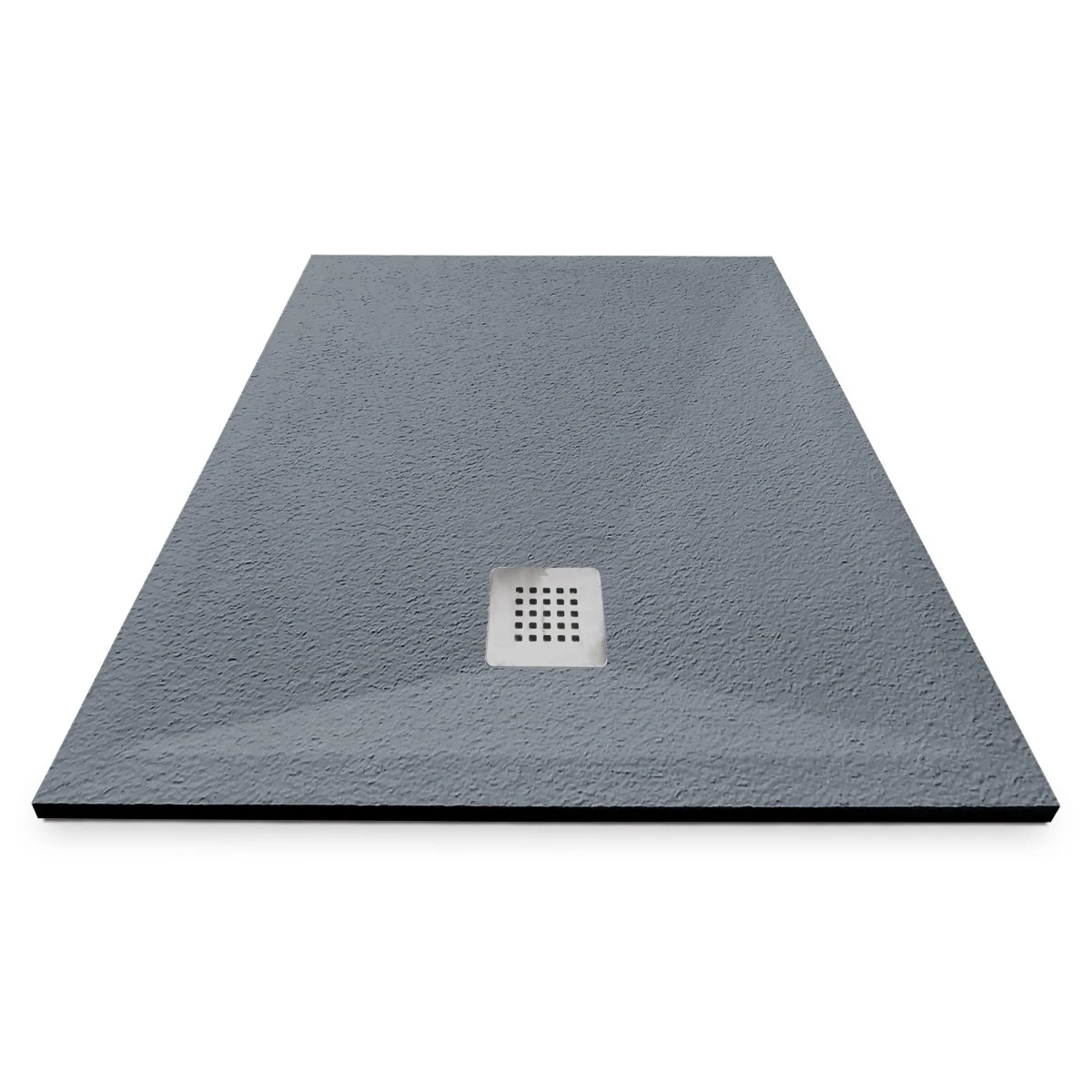 Cădiță duș 80x120 cm formă dreptunghiulară culoare gri din compozit Eliza Grey [4]
