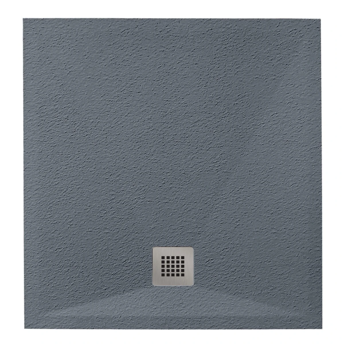 Cădiță duș 90x100 cm formă dreptunghiulară culoare gri din compozit Eliza Grey [1]