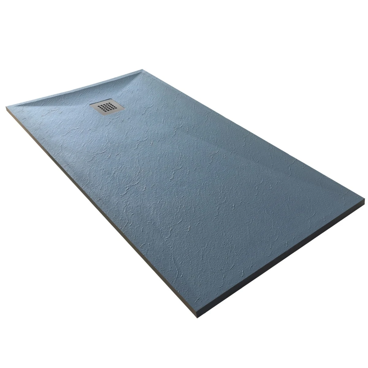 Cădiță duș 90x180 cm formă dreptunghiulară culoare gri din compozit Zara Grey [3]