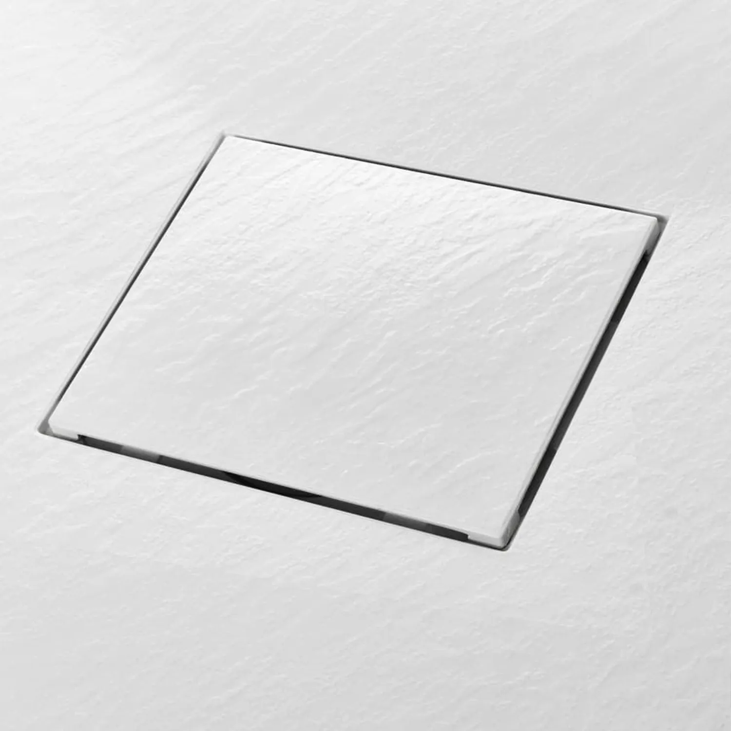 Cădiță duș din compozit/ABS mărime 90x90 cm formă pătrată culoare albă model Magnum White [6]