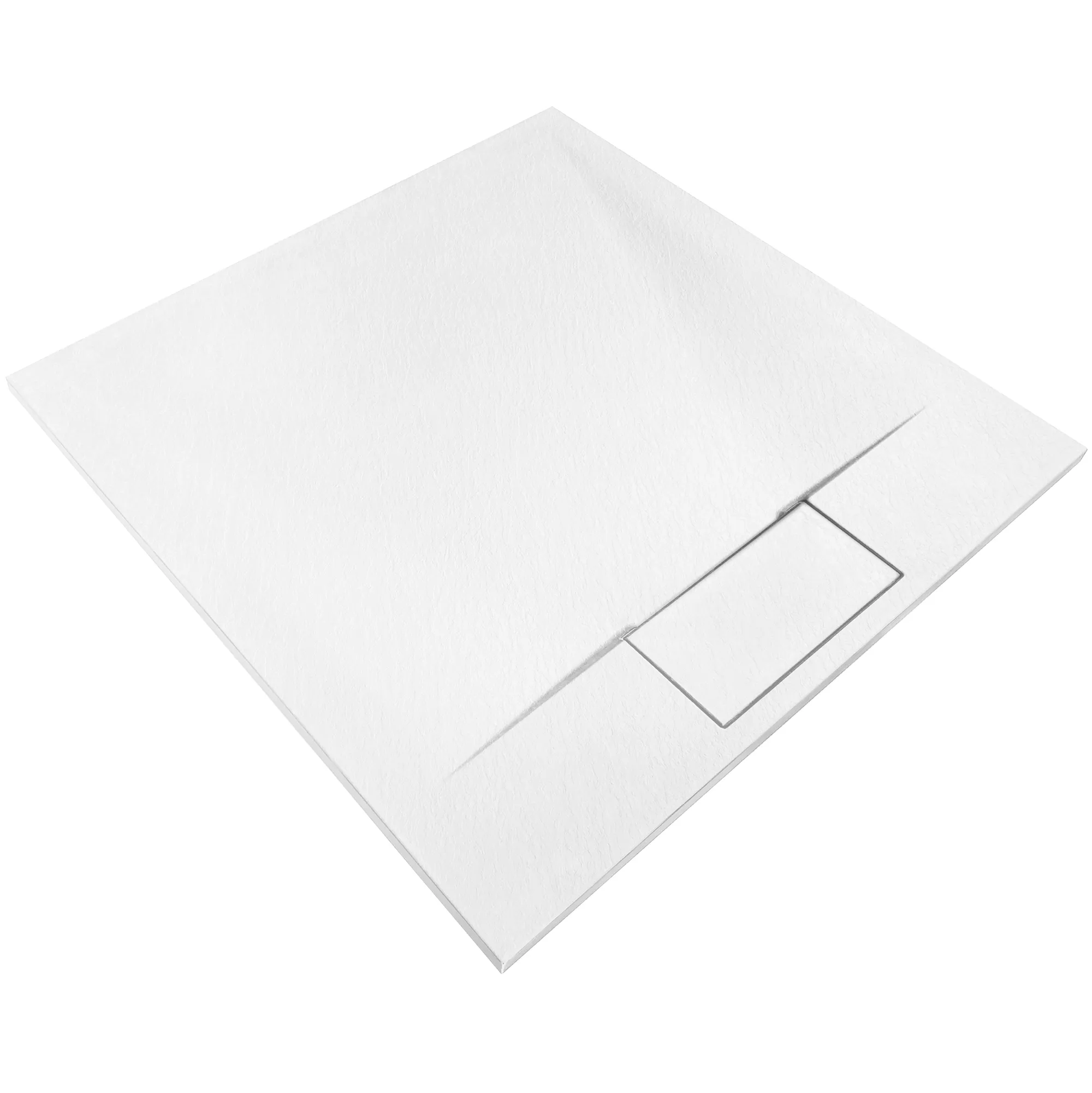 Cădiță duș din compozit/ABS mărime 90x90 cm formă pătrată culoare albă model Bazalt White [5]