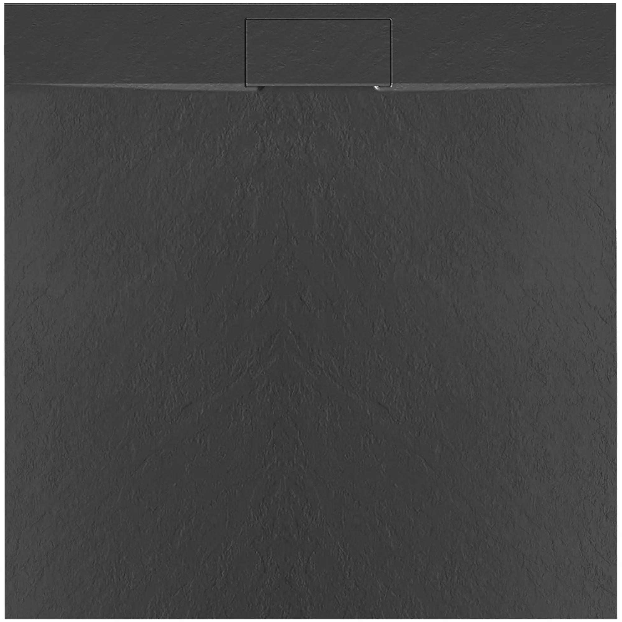 Cădiță duș din compozit/ABS mărime 90x90 cm formă pătrată culoare neagră model Bazalt Black [1]